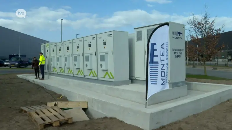 Aalsterse logistieke speler Montea neemt batterijpark in gebruik in Willebroek