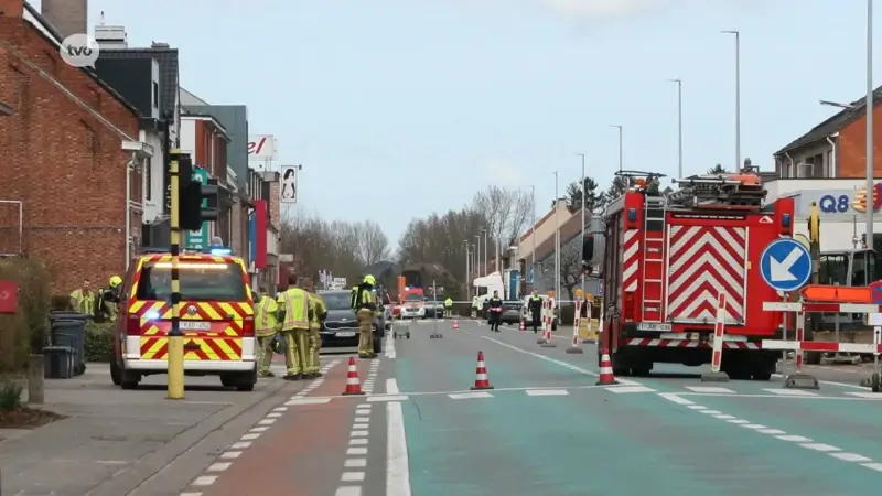 N403 in Kemzeke tijdelijk afgesloten door gaslek