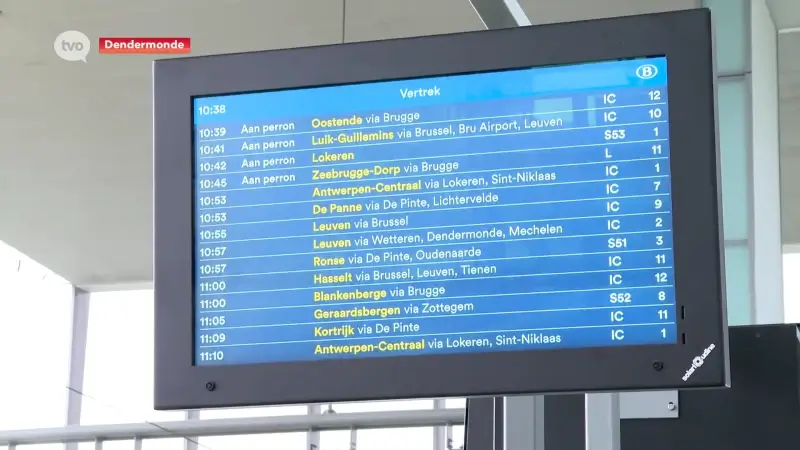 NMBS neemt extra maatregelen in station van Dendermonde voor Waaslanders die naar Brussel pendelen