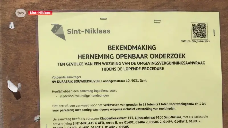 Tachtigtal buurtbewoners in beroep tegen bouwproject in groen gebied in Sint-Niklaas