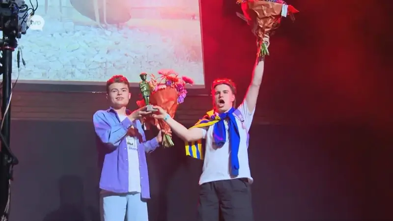 HipHopduo Robby G. & F. Dot uit Beveren wint met 'BKZ' het eerste EuroFUSIEsongfestival