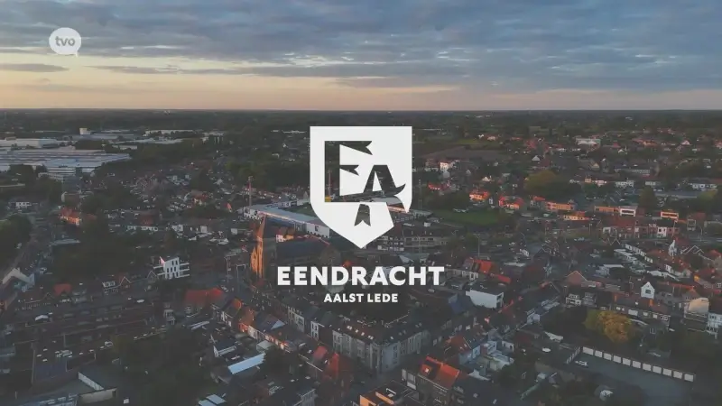 Geen groen meer, het nieuwe clublogo van Eendracht Aalst Lede is zwart en wit