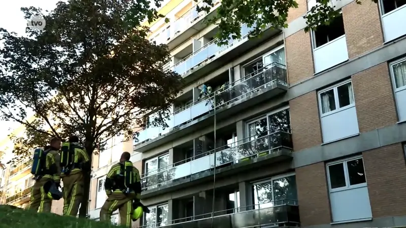 Tiental appartementen in Beveren tijdlang ontruimd na brand op terras