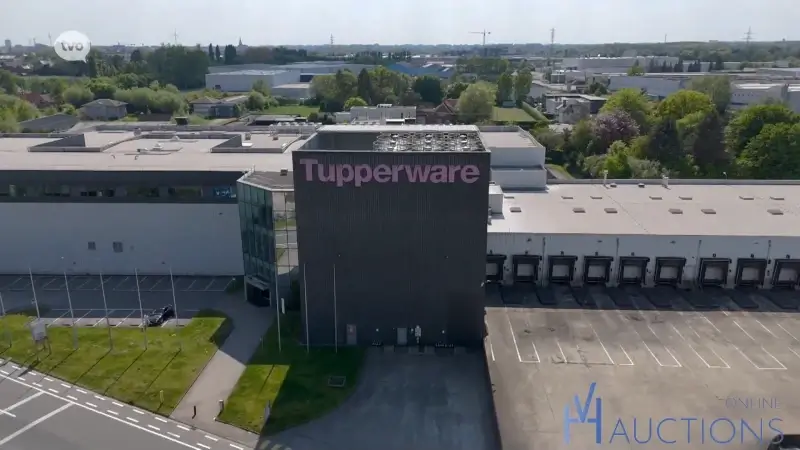 Productiemachines van Tupperware Belgium uit Aalst worden online geveild