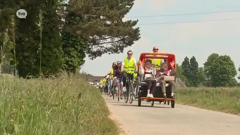 Bewoners van woonzorgcentra in Buggenhout trappen 1.000 kilometer tegen kanker: "Mijn zus, mijn man... Ik weet wat het is"