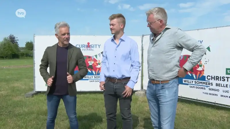 Danzel en Zohra maar ook Sam Gooris, Belle Perez, Willy Sommers en Christoff op Curiosity Festival in Wetteren