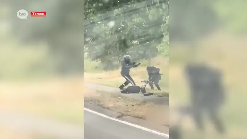 Spookrijder op e-step vlucht met 90 km/u voor politie op N16 in Temse