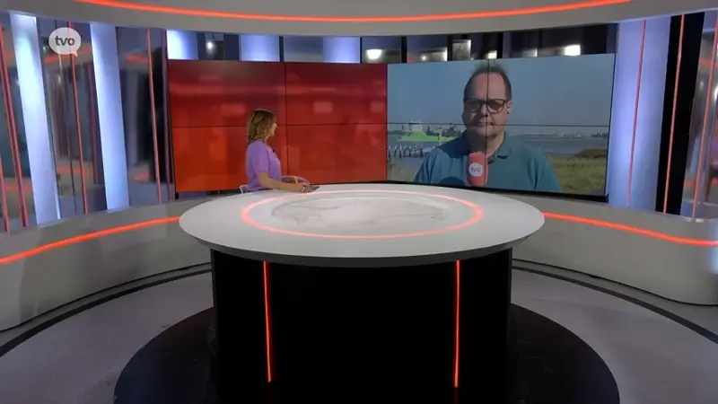 Wim Naert in Doel: "Pas morgen tegen 19u verwachten ze hier het eerste tunneldeel"