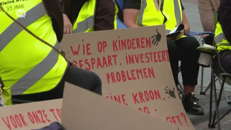Stadsdiensten die Dendermonde wil afstoten, protesteren: "Wij stonden er altijd als kinderbegeleiders, tijdens corona en na Kim De Gelder, en nu dit"