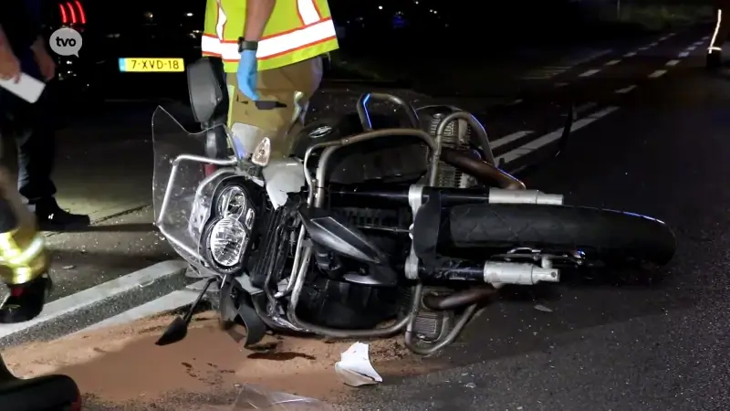 Motard zwaargewond na aanrijding met auto in Stekene