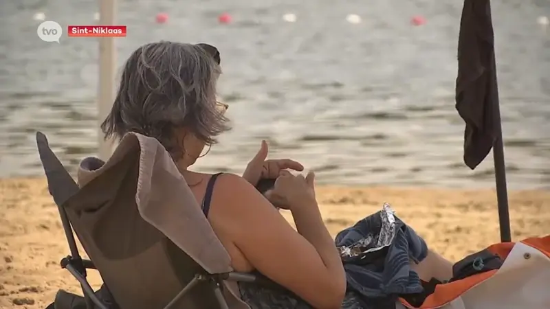 Warme dagen op De Ster: "De blauwalgen zijn weg, dus we kunnen lekker het water in"