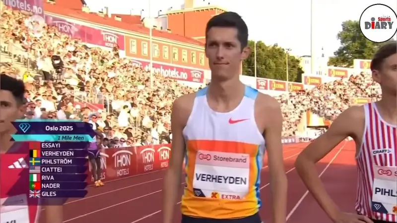 Ruben Verheyden pakt Belgisch record op de mijl (1.609m) en komt in de buurt van WK-kwalificatie