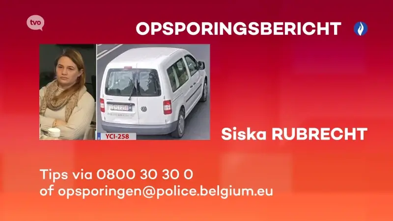 Opsporingsbericht: verdwijning van Siska RUBRECHT (37) in Deinze