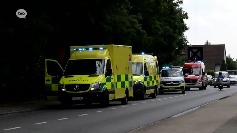 Twee fietsers zwaargewond na val in Burchtstraat in Kruibeke