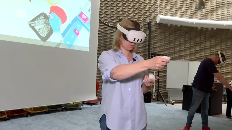 Odisee-studenten Verpleegkunde oefenen met virtual reality: "Veiligste manier om om te gaan met patiënten"