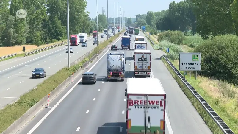 Vanavond starten de werken aan de E17 tussen Temse en Kruibeke