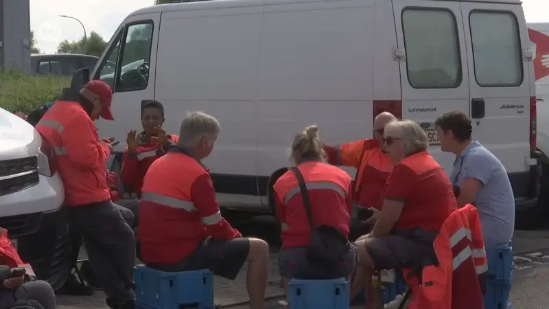 Nog geen akkoord, staking van postbodes in Sint-Niklaas gaat door