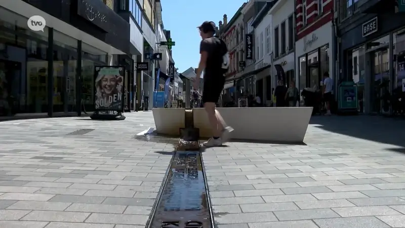 Zes van de acht fonteinen in Aalst werken niet door defect of verdamping