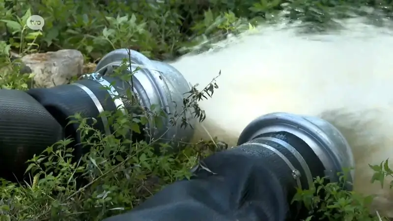 Mobiele elektrische noodpompen moeten wateroverlast in de regio helpen aanpakken