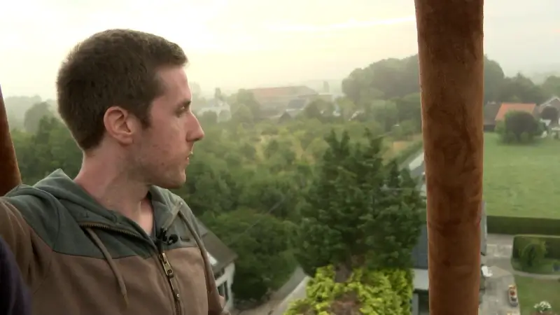 Jonas 'The Flying Weatherman' De Bodt: "Kans op ballonvaren is zaterdag relatief groot"