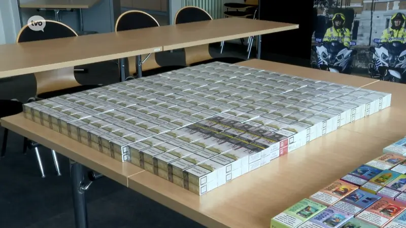 Politie Dendermonde neemt hoeveelheid namaaksigaretten en vapes in beslag