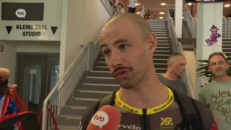 Victor Campenaerts voor de start van het natourcriterium: "Ik ga er alles aandoen om ook dit jaar te winnen"