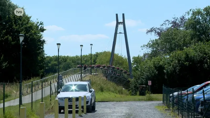 Voetgangersbrug over Dender in Ninove afgesloten door onderhoudswerken