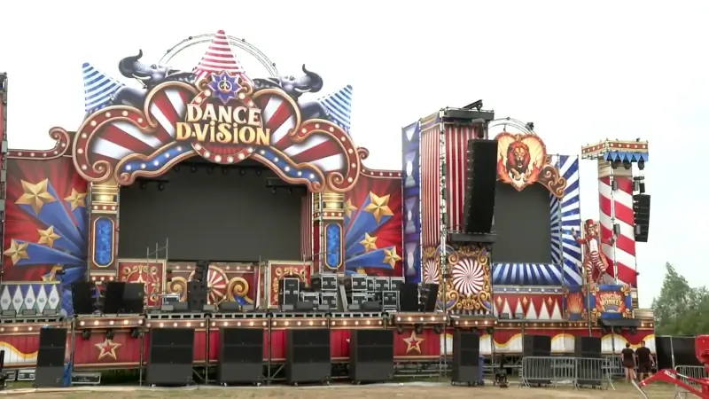 Dance D-Vision festival in Zottegem is klaar voor ruim 10.000 bezoekers dit weekend