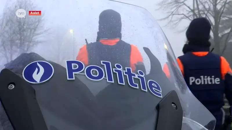 Motorrijder die op agenten inreed tijdens controle in Aalst is nog altijd spoorloos