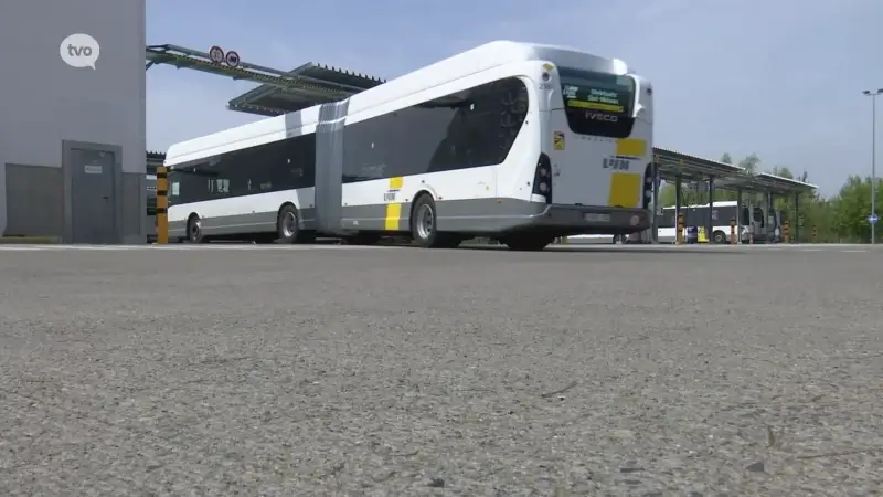 De Lijn neemt nieuwe gelede elektrische bussen in dienst vanuit stelplaats Sint-Niklaas