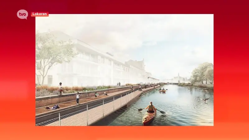 Bouw van wandelpromenade langs de Durme is gestart: "Opportuniteit voor openwaterzwemmen in Lokeren"