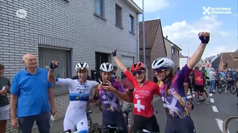 Topfavoriete Lorena Wiebes wint GP Lucien Van Impe