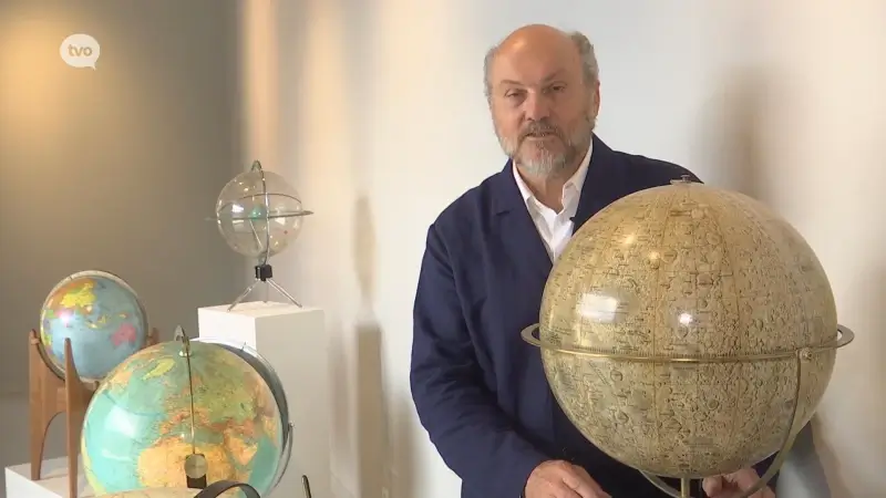 Nederlandse architect schenkt 250 globes aan MAP-Mercator in Sint-Niklaas
