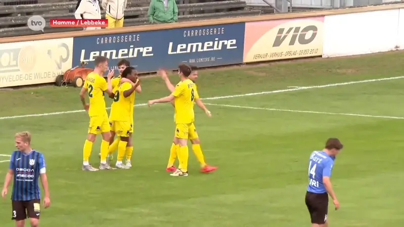 Glenn Diedhiou bezorgt FC Lebbeke eerste zege op het veld van VW Hamme