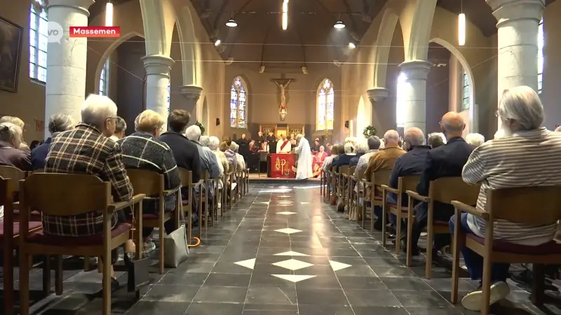 Allerlaatste zondagsmis in Massemse Sint-Martinuskerk: "Enkel nog uitvaarten en huwelijken"