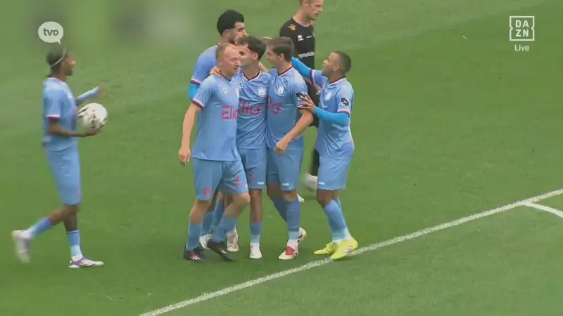 Jannes Van Hecke scoort vier keer voor SK Beveren tegen Olympic Charleroi: "Met vertrouwen naar dé match van het seizoen"