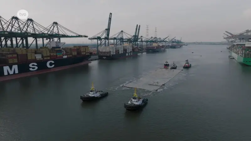 Tweede keer, goede keer: vierde tunneldeel Scheldetunnel kan afgezonken worden