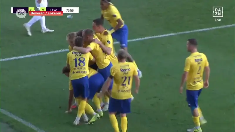 SK Beveren wint van KSC Lokeren in Wase derby