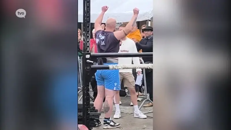 Sascha Nijs uit Meerdonk is Sterkste man van het land
