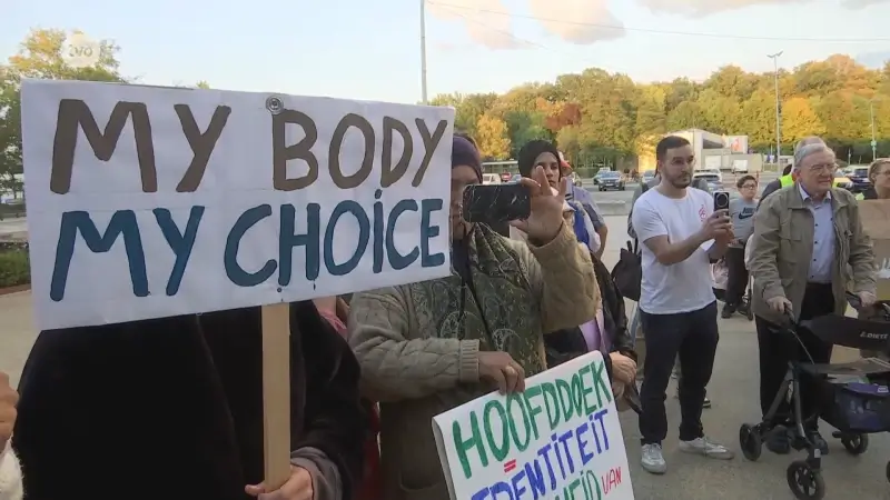 Hoofdafbeelding voor artikel Actievoerders protesteren…