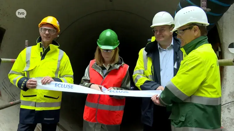 Hoofdafbeelding voor artikel Tweede ECLUSE-tunnel transporteert…