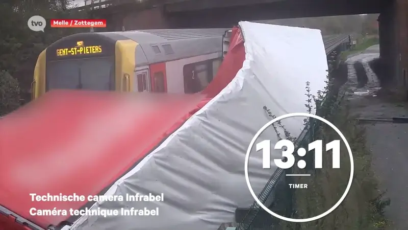 Hoofdafbeelding voor artikel Trein rijdt in op geblokkeerde…