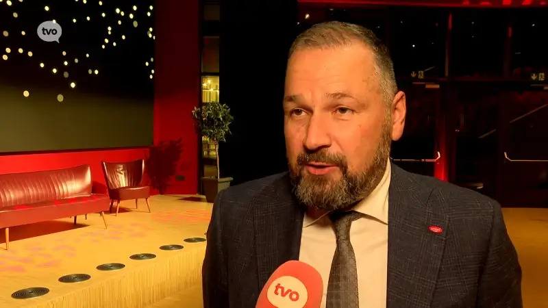 Georges-Louis Bouchez spreekt bij Unizo-bedrijfsleiders in Oost-Vlaanderen