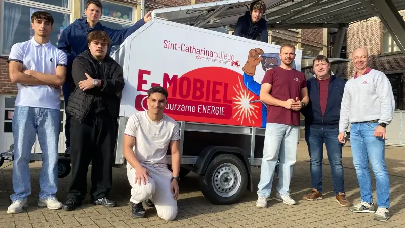 Hoofdafbeelding voor artikel Leerlingen Sint-Catharinacollege…