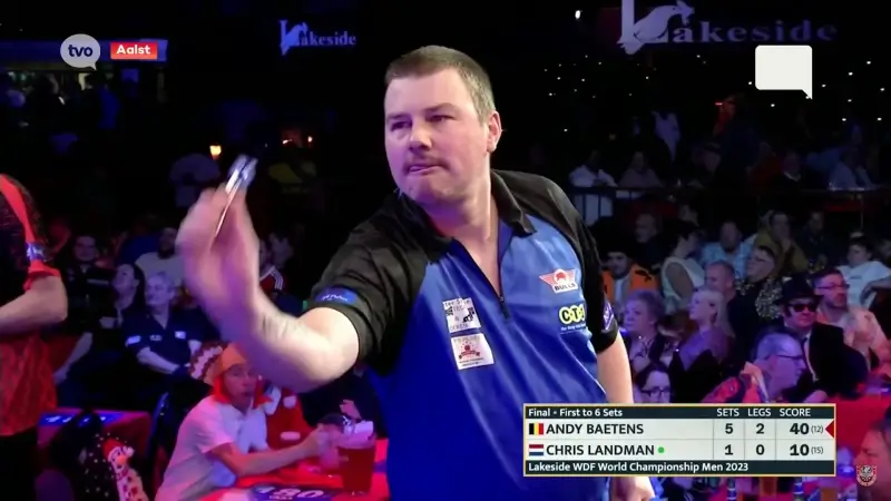 Hoofdafbeelding voor artikel Andy Baetens plaatst zich…