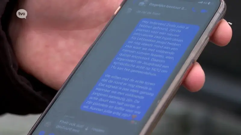 Hoofdafbeelding voor artikel Lebbeekse jeugd voert symbolische…