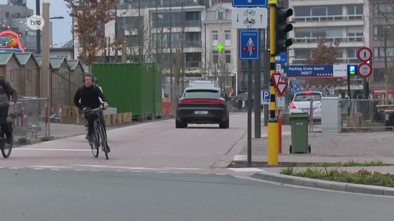 Vanaf 1 januari boete voor wie verkeersfilters Grote Markt Sint-Niklaas negeert