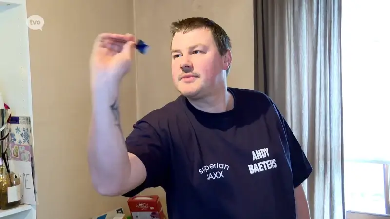 Hoofdafbeelding voor artikel Darter Andy Baetens staat…