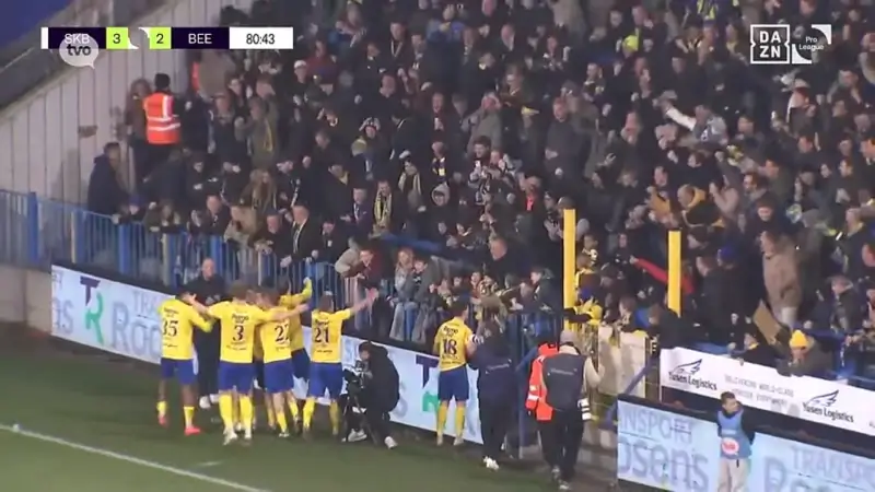 SK Beveren maakt Freethiel gek dankzij waanzinnige tweede helft waarin het van 0-2 naar 4-2 gaat