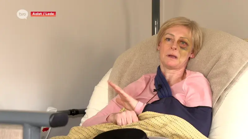 Hoofdafbeelding voor artikel Sabine werd van haar fiets…